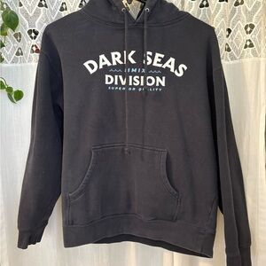 Dark Seas Division Black Pullover Hoodie